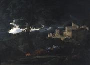 Nicolas Poussin L orage painting